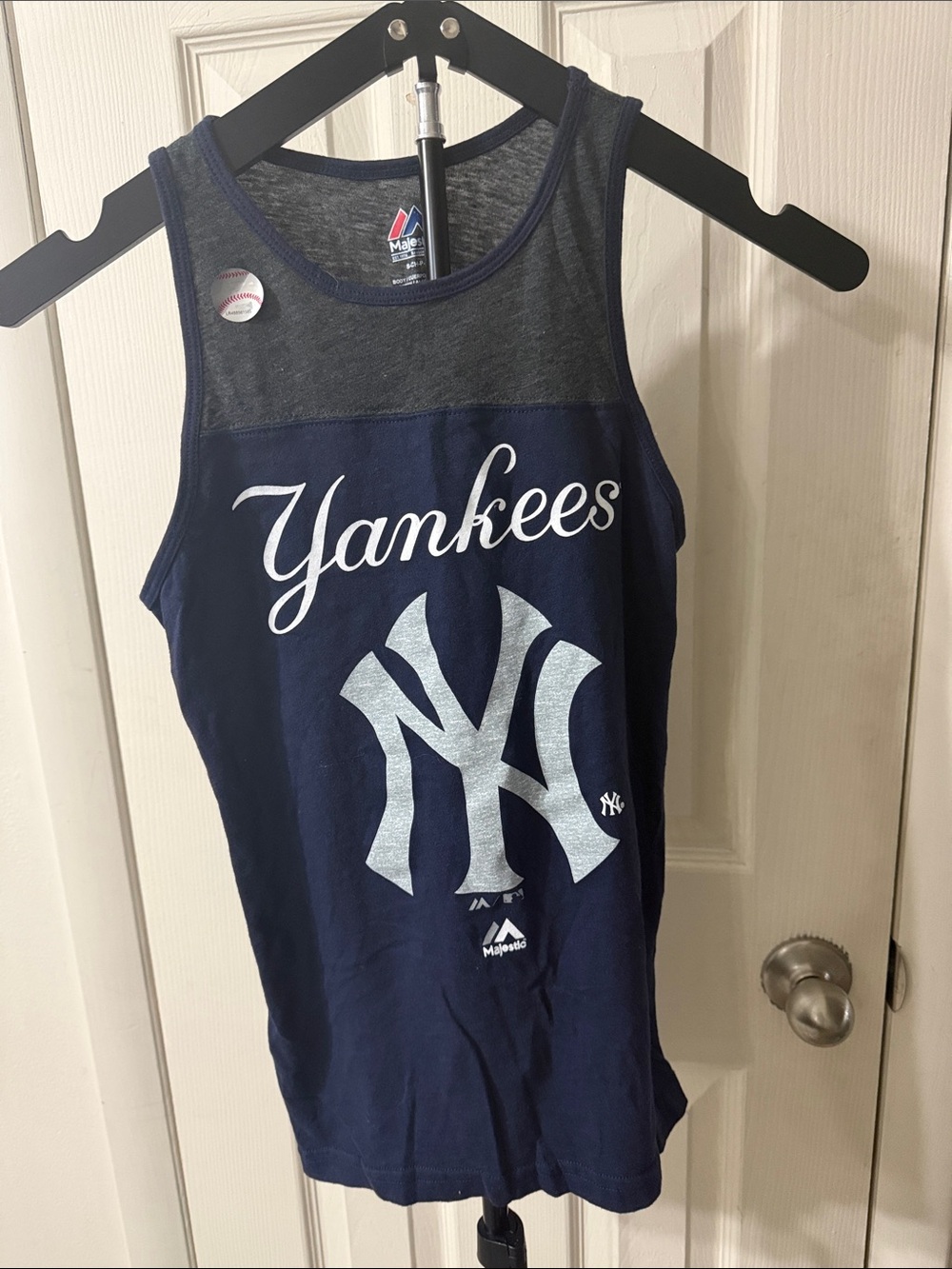 Majestic New York Yankees Navy Tank Top